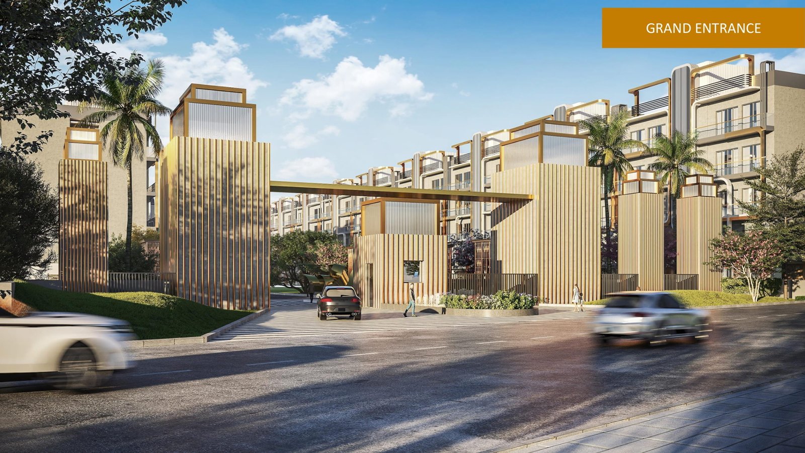 M3M Antalya Hills Grand Entrance