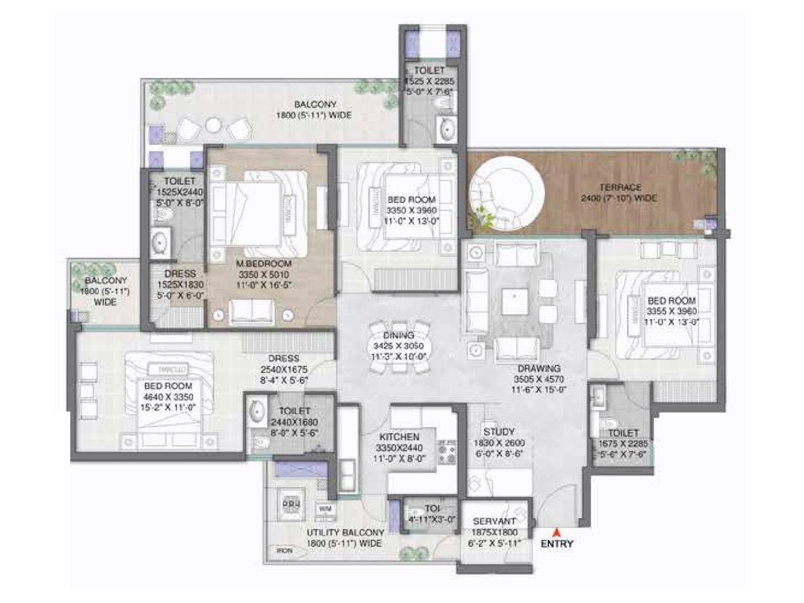 m3m-mansion-sector-113-gurgaon-floor-plan-3