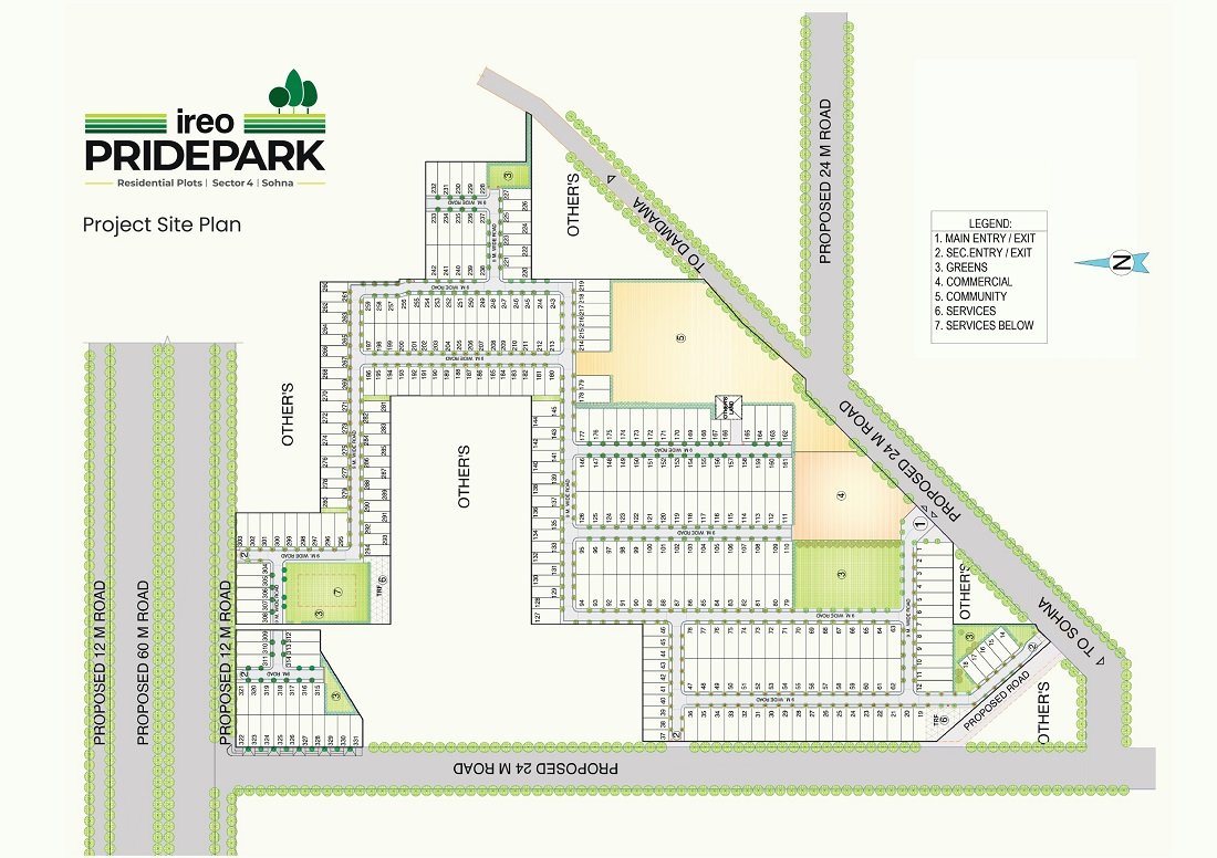 Ireo Pridepark Site Plan