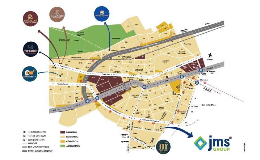 JMS Mega City Location Map
