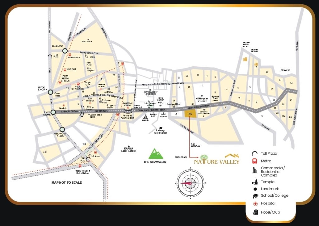 BLF Nature Valley Location Map