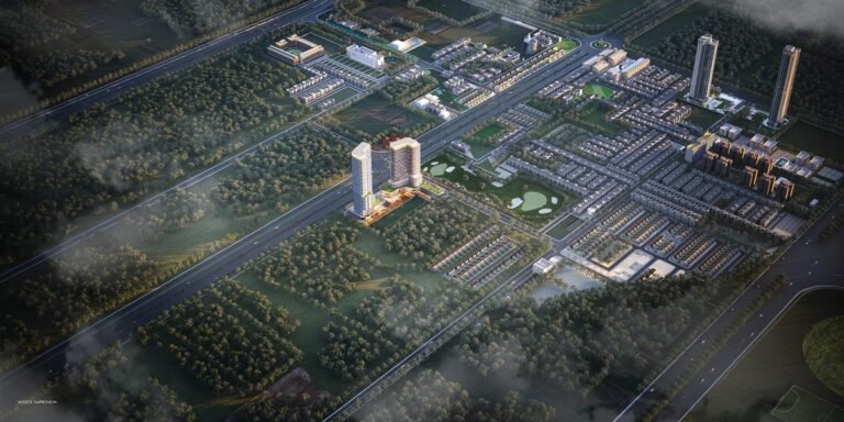 Central Park Flower Valley The Selene Tower